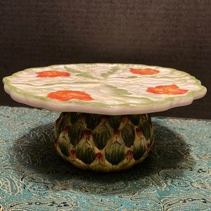 Vintage Desert/Hors D’oeuvres Stand Artichoke Base